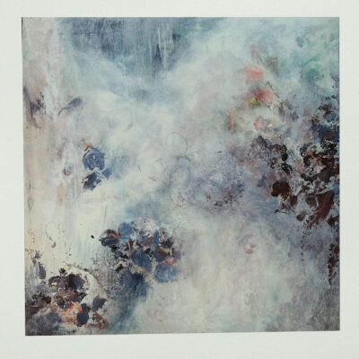 Ghost of Winter 3 giclee print shown with it's white 1in border for mounting/framing